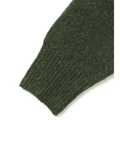 mizuiro ind / ミズイロインド ニット・セーター | mizuiro ind スキッパーハンドステッチショートプルオーバー | 詳細5