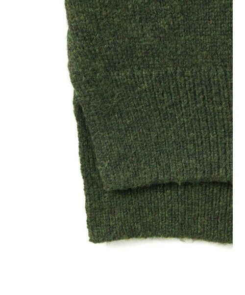 mizuiro ind / ミズイロインド ニット・セーター | mizuiro ind スキッパーハンドステッチショートプルオーバー | 詳細6