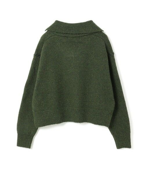 mizuiro ind / ミズイロインド ニット・セーター | mizuiro ind スキッパーハンドステッチショートプルオーバー | 詳細7