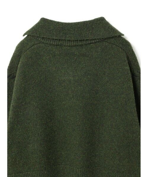 mizuiro ind / ミズイロインド ニット・セーター | mizuiro ind スキッパーハンドステッチショートプルオーバー | 詳細8