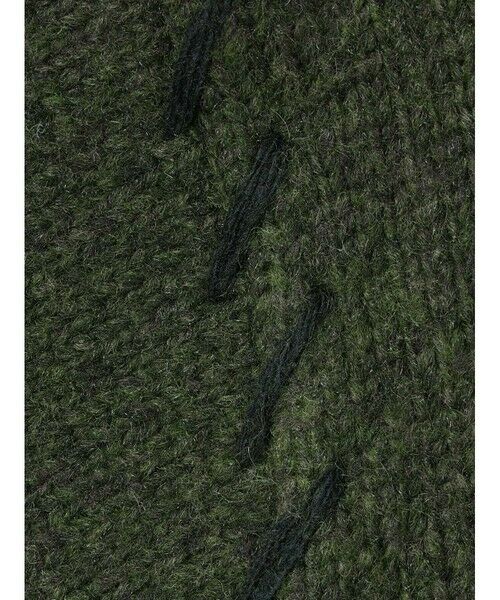 mizuiro ind / ミズイロインド ニット・セーター | mizuiro ind スキッパーハンドステッチショートプルオーバー | 詳細1