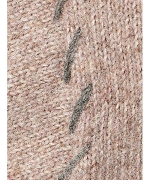 mizuiro ind / ミズイロインド ニット・セーター | mizuiro ind スキッパーハンドステッチショートプルオーバー | 詳細19