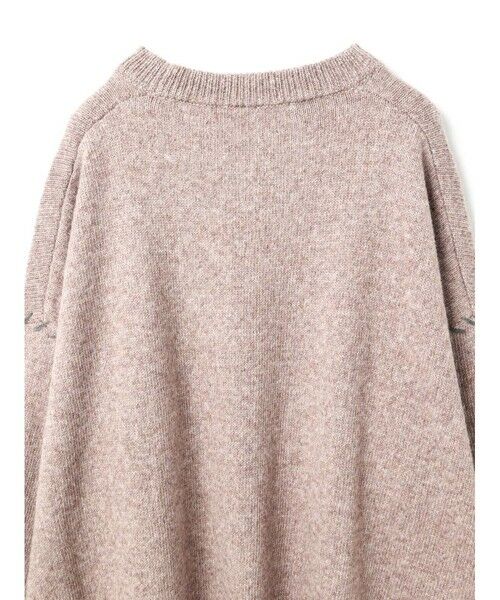 mizuiro ind / ミズイロインド ニット・セーター | mizuiro ind クルーネックハンドステッチワンピース | 詳細16