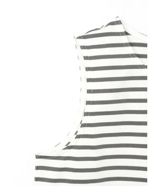 mizuiro ind / ミズイロインド ベスト | mizuiro ind ボーダー クルーネックベスト | 詳細14