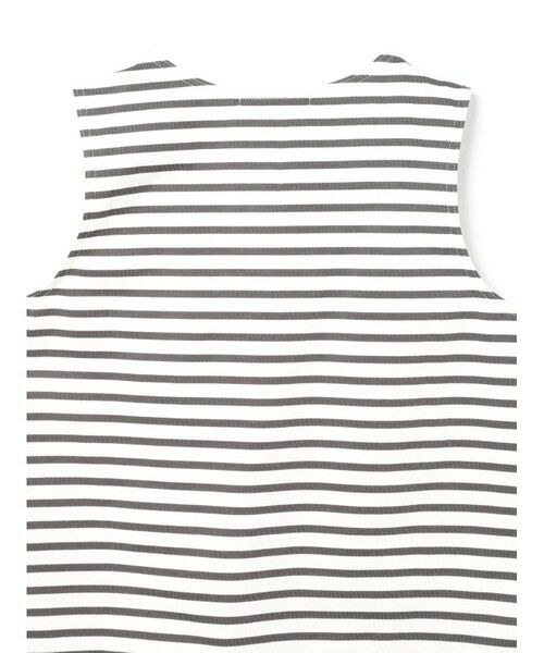 mizuiro ind / ミズイロインド ベスト | mizuiro ind ボーダー クルーネックベスト | 詳細17