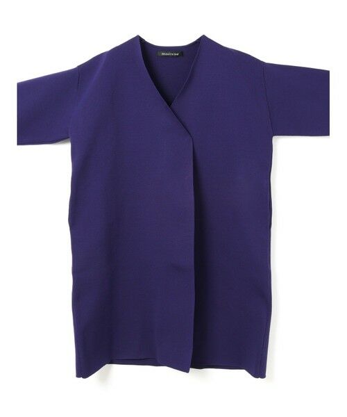 mizuiro ind / ミズイロインド カーディガン・ボレロ | mizuiro ind Vネックニットジャケット | 詳細3