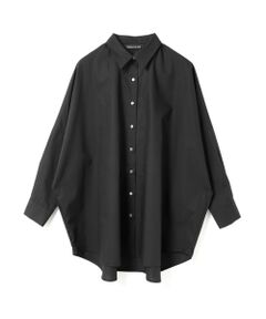 mizuiro ind / ミズイロインド シャツ・ブラウス | mizuiro ind コットンブロードワイドシャツ