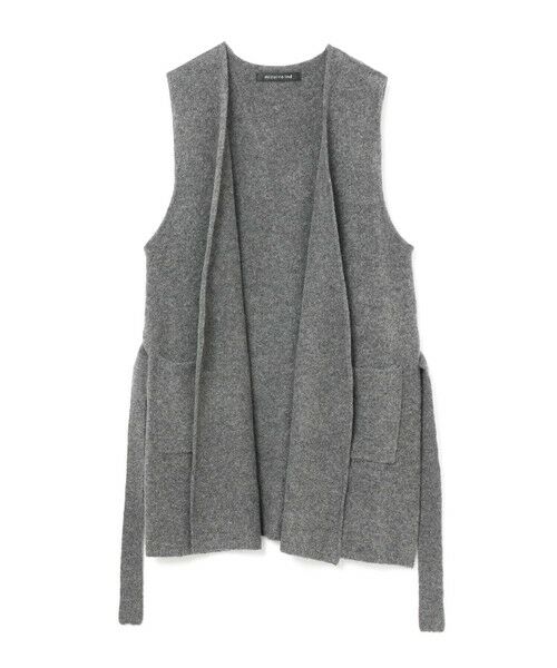 mizuiro ind / ミズイロインド ドレス | mizuiro ind ベルト付きVネックジレ | 詳細14