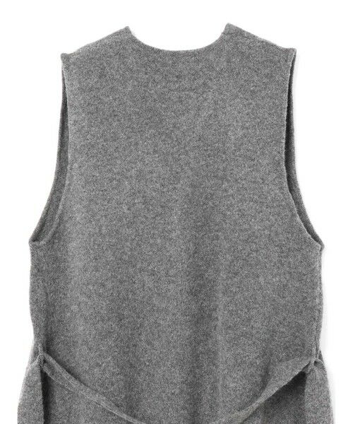 mizuiro ind / ミズイロインド ドレス | mizuiro ind ベルト付きVネックジレ | 詳細21