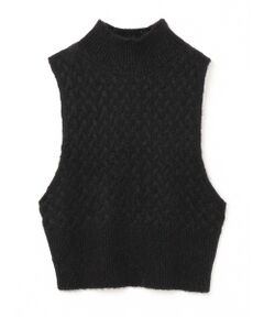 mizuiro ind / ミズイロインド ベスト | mizuiro ind ボトルネックケーブルベスト