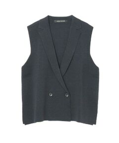 mizuiro ind / ミズイロインド ベスト | mizuiro ind ダブルブレストベスト