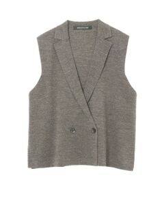 mizuiro ind / ミズイロインド ベスト | mizuiro ind ダブルブレストベスト