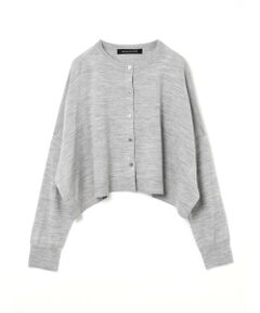 mizuiro ind / ミズイロインド カーディガン・ボレロ | mizuiro ind クルーネックショートカーディガン