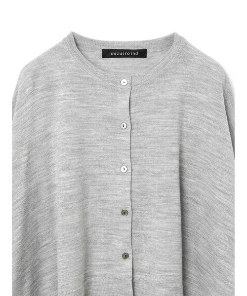 mizuiro ind / ミズイロインド カーディガン・ボレロ | mizuiro ind クルーネックショートカーディガン | 詳細5