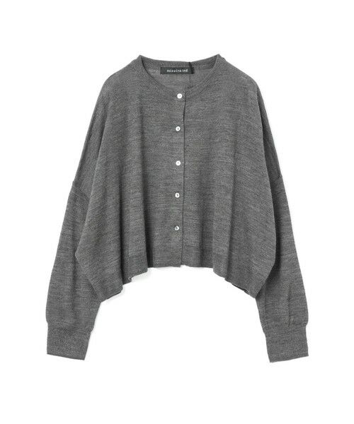 mizuiro ind / ミズイロインド カーディガン・ボレロ | mizuiro ind クルーネックショートカーディガン | 詳細12