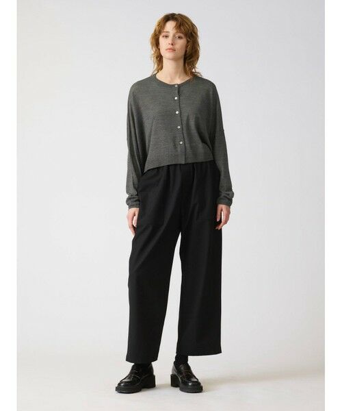 mizuiro ind / ミズイロインド カーディガン・ボレロ | mizuiro ind クルーネックショートカーディガン | 詳細18