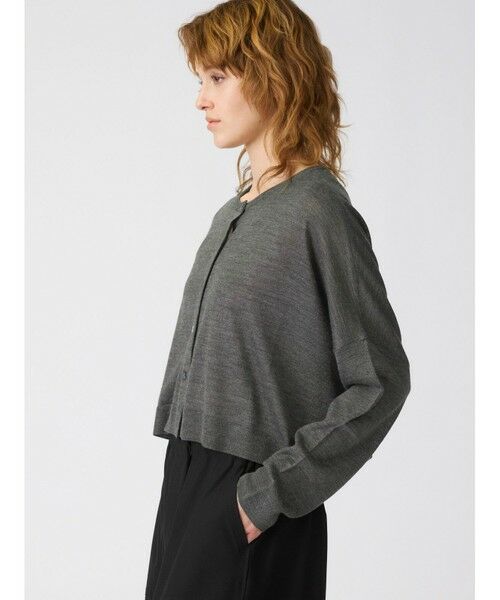 mizuiro ind / ミズイロインド カーディガン・ボレロ | mizuiro ind クルーネックショートカーディガン | 詳細16