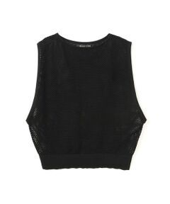 mizuiro ind / ミズイロインド ベスト | mizuiro ind メッシュ柄ベスト