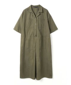 mizuiro ind / ミズイロインド ロング・マキシ丈ワンピース | mizuiro ind ワークオールインワン