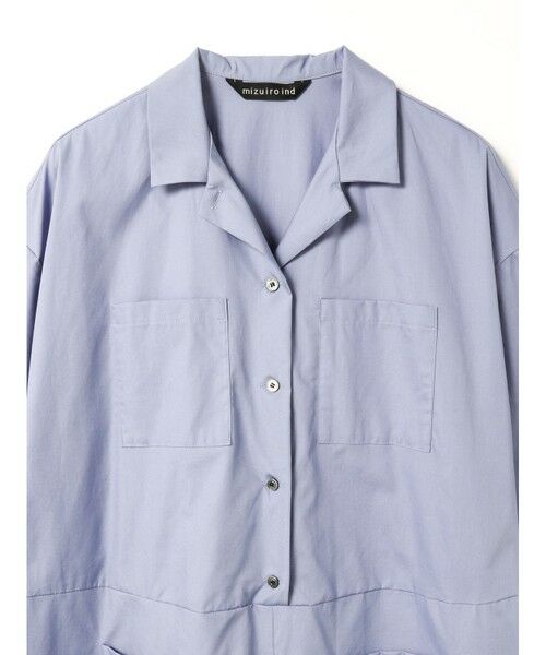 mizuiro ind / ミズイロインド ロング・マキシ丈ワンピース | mizuiro ind ワークオールインワン | 詳細3