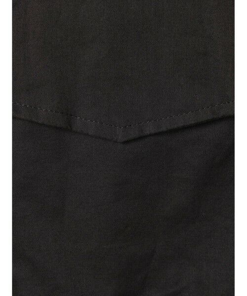 mizuiro ind / ミズイロインド シャツ・ブラウス | mizuiro ind シアーミリタリーシャツ | 詳細15