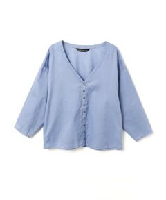 mizuiro ind / ミズイロインド シャツ・ブラウス | mizuiro ind Vネックシャツ