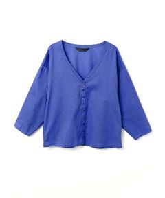 mizuiro ind / ミズイロインド シャツ・ブラウス | mizuiro ind Vネックシャツ
