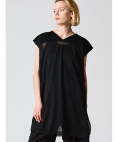 mizuiro ind / ミズイロインド ドレス | mizuiro ind メッシュワイドワンピース