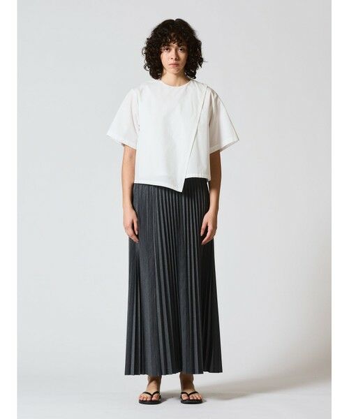 mizuiro ind / ミズイロインド ミニ・ひざ丈スカート | mizuiro ind プリーツロングスカート | 詳細6