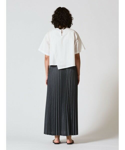 mizuiro ind / ミズイロインド ミニ・ひざ丈スカート | mizuiro ind プリーツロングスカート | 詳細10