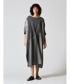 mizuiro ind / ミズイロインド ロング・マキシ丈ワンピース | mizuiro ind ピグメントダイワイドワンピース