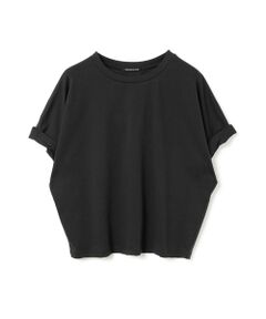 mizuiro ind ドルマンロールアップTシャツ