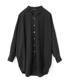 mizuiro ind バックコクーンワイドシャツ