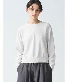 mizuiro ind クルーネックロングスリーブプルオーバー