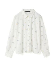 mizuiro ind / ミズイロインド シャツ・ブラウス | mizuiro ind スモールフラワープリントシャツ