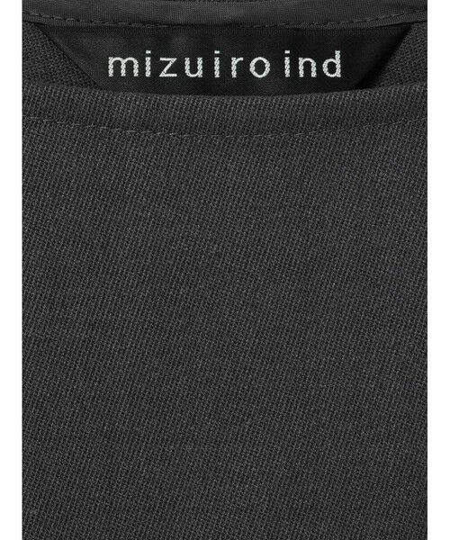 mizuiro ind / ミズイロインド ドレス | mizuiro ind ボートネックノースリーブワンピース | 詳細12