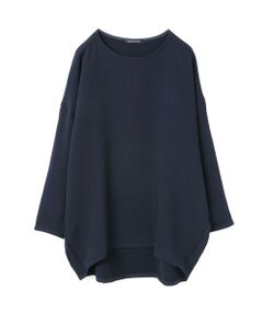 mizuiro ind / ミズイロインド カットソー | mizuiro ind ジョーゼットボートネックコクーンプルオーバー