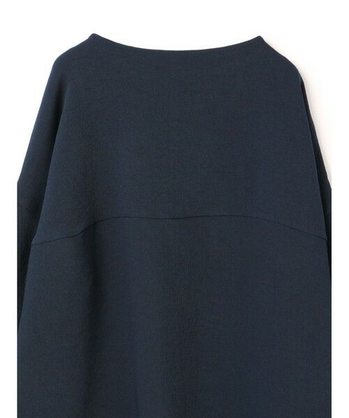 【美品/2025/SS/定価1.5万】ミズイロインド mizuiro-ind *ジョーゼットボートネックコクーンプルオーバー*F(33-2507-56)【03G52】 etre_1-210061