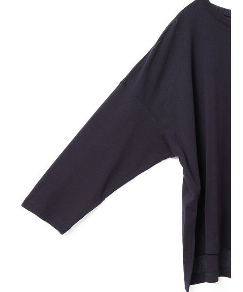 mizuiro ind / ミズイロインド カットソー | mizuiro ind メッシュロングスリーブワイドT | 詳細3