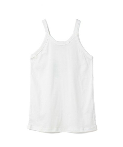 mizuiro ind/ミズイロインド mizuiro ind アメリカンスリーブタンクトップ オフホワイト(color11) FREE mizuiro ind/ミズイロインド mizuiro ind アメリカンスリーブタンクトップ オフホワイト(color11) FREE