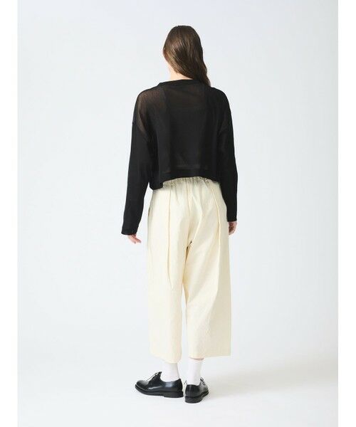 セール】 mizuiro ind メッシュVネックショートカーディガン