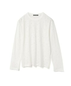 mizuiro ind / ミズイロインド カットソー | mizuiro ind バーンアウトドットプリントロンT