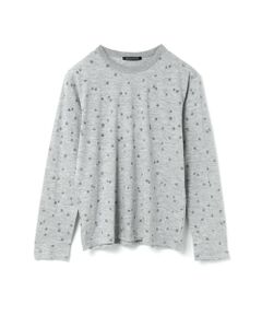 mizuiro ind / ミズイロインド カットソー | mizuiro ind バーンアウトドットプリントロンT