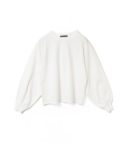 mizuiro ind / ミズイロインド カットソー | mizuiro ind パフスリーブロングT（オフホワイトA(color11A)）