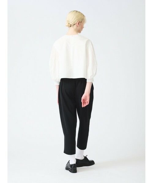 mizuiro ind / ミズイロインド シャツ・ブラウス | mizuiro ind プリーツパフスリーブプルオーバー | 詳細12