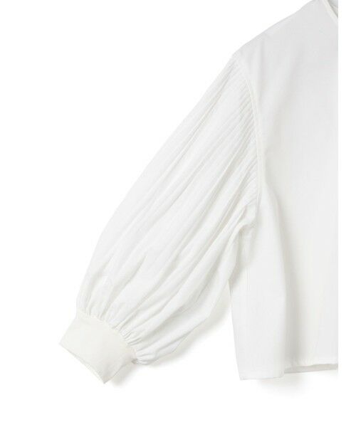 mizuiro ind / ミズイロインド シャツ・ブラウス | mizuiro ind プリーツパフスリーブプルオーバー | 詳細14