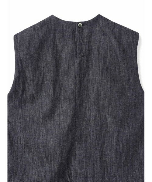 mizuiro ind / ミズイロインド ベスト | mizuiro ind デニムショートベスト | 詳細11