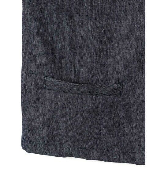 mizuiro ind / ミズイロインド ベスト | mizuiro ind デニムショートベスト | 詳細9