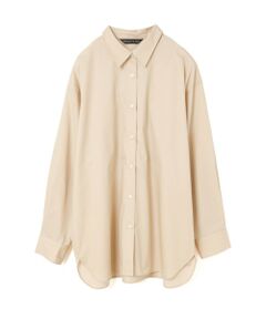 mizuiro ind / ミズイロインド シャツ・ブラウス | mizuiro ind メンズライクワイドシャツ