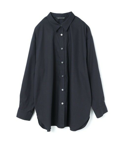 mizuiro ind/ミズイロインド mizuiro ind メンズライクワイドシャツ ネイビー(color77) FREE mizuiro ind/ミズイロインド mizuiro ind メンズライクワイドシャツ ネイビー(color77) FREE